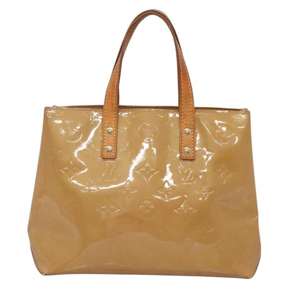 LOUIS VUITTON Monogram Vernis Reade PM Hand Bag Noisette M91334 - Picture 3 of 12